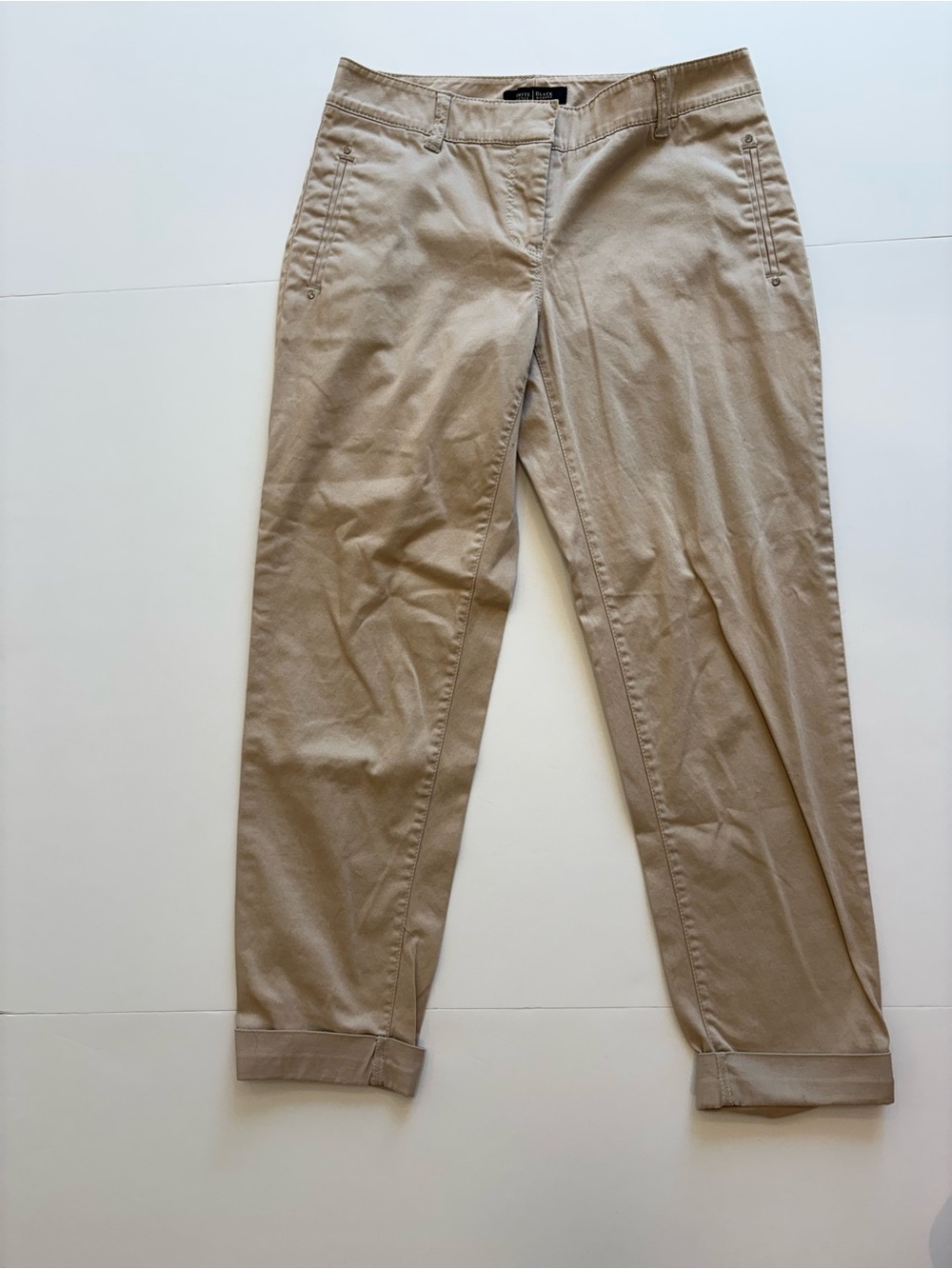 White House Black Market Slim Khaki Cropped Leg Pants 00